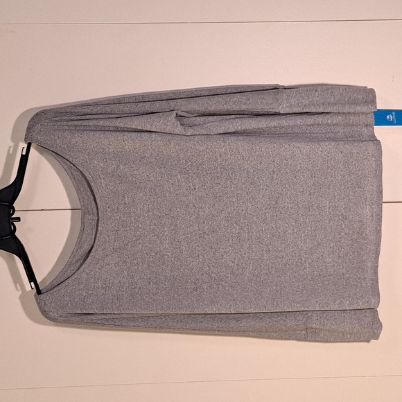 Cupshe Gray Oversized Long Sleeve Swim Over Up Top Size L #170 - Picture 2 of 9